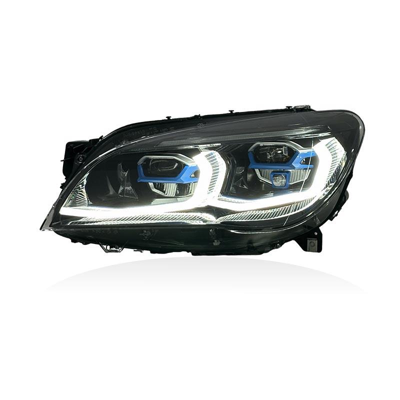 G12 Style Dual-Color LED Headlights for BMW 7 Series F01/F02 2009-2015