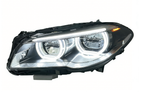 Dual Color Angel Eyes LED Headlights Assembly for BMW 5 Series F10 F18 (2010–2013)