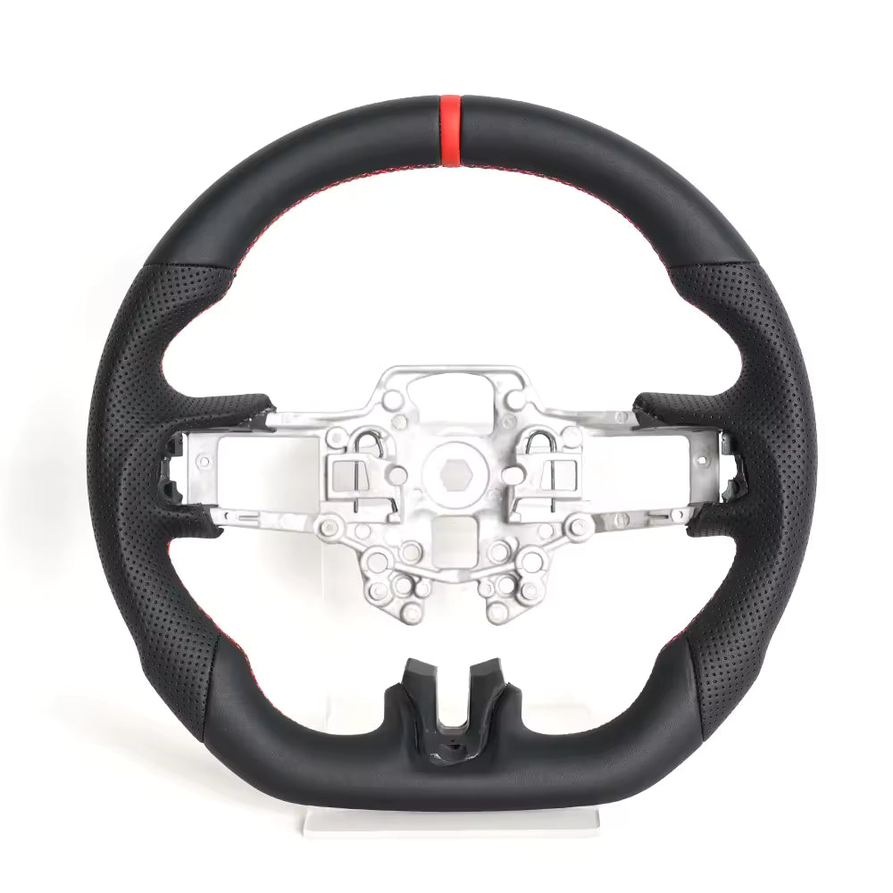 LED RPM Carbon Fiber Steering Wheel for Ford Mustang EcoBoost, GT & Shelby 2018-2023