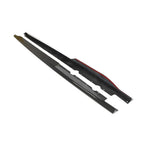 Audi R8 V10 Coupe 4S Gen 2 Facelift Prepreg Dry Carbon Fiber Side Skirts Extensions 2019 - 2023