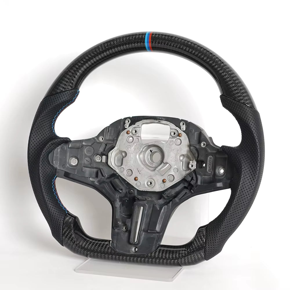 M Sport Carbon Fiber Heated LED Steering Wheel for BMW G Series F90 2018+
