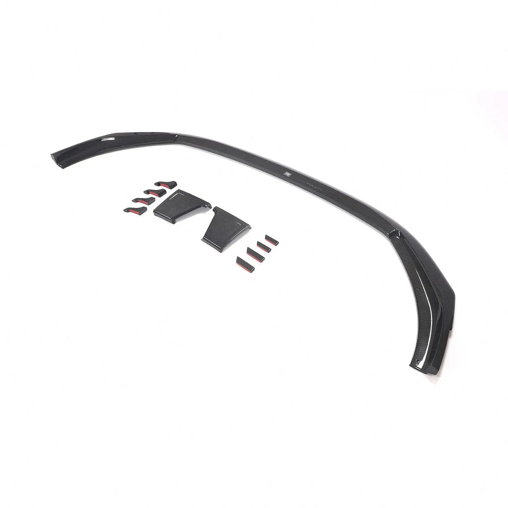 Audi RS4 B9 Front Lip – Prepreg Dry Carbon Fiber Center Splitter (2019)