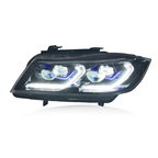 Dual-Color LED Headlights for BMW 3 Series E90/E91 2005-2012
