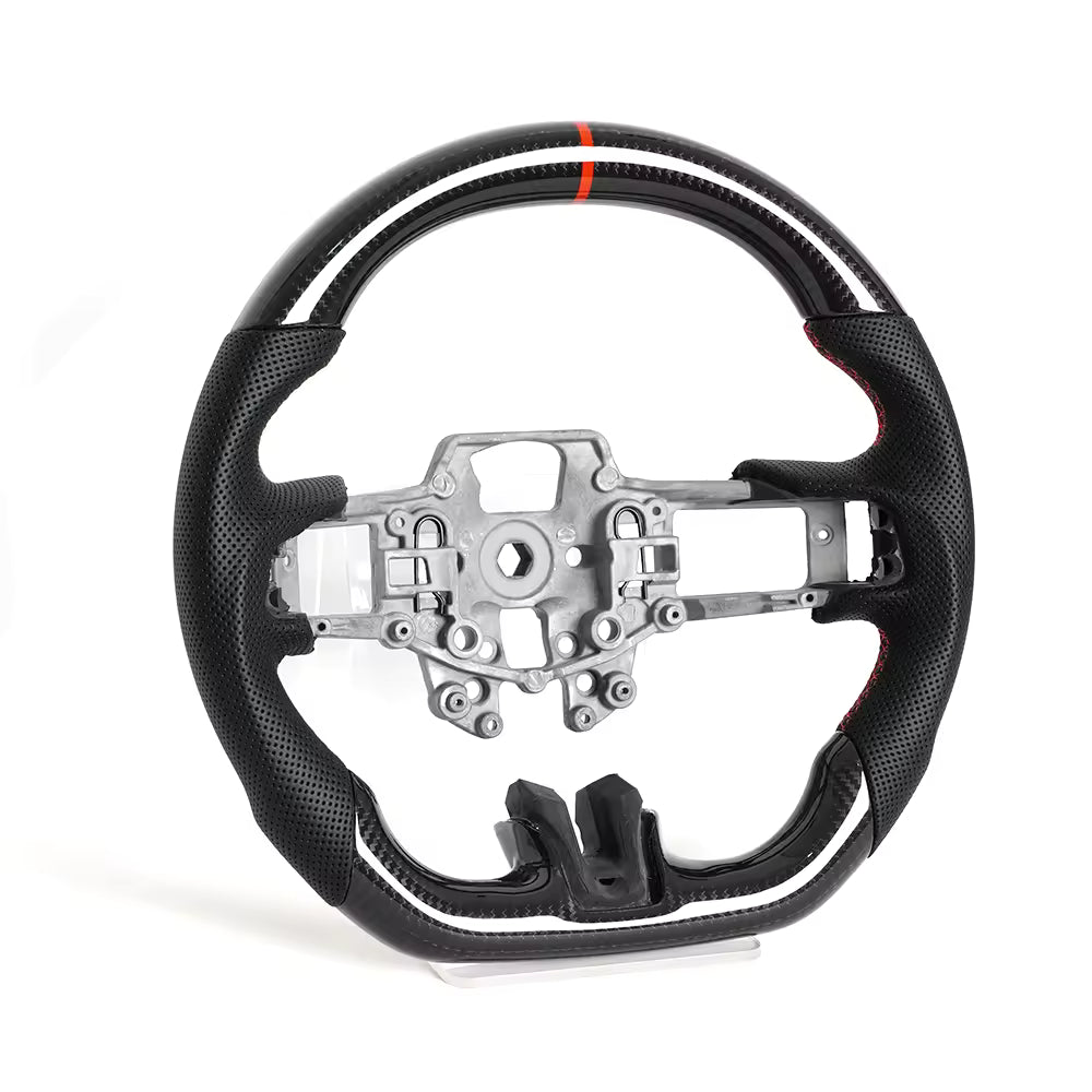 Carbon Fiber LED Steering Wheel for Ford Mustang 2015-2023