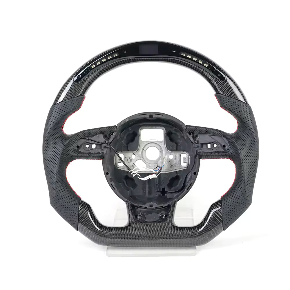 LED Carbon Fiber Steering Wheel for Audi RS / S Models 2012-2021