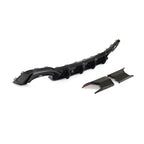 Audi RS6 / A6 C8 Avant Wagon Dry Carbon Fiber JC Design Rear Bumper Diffuser 2019 - 2021