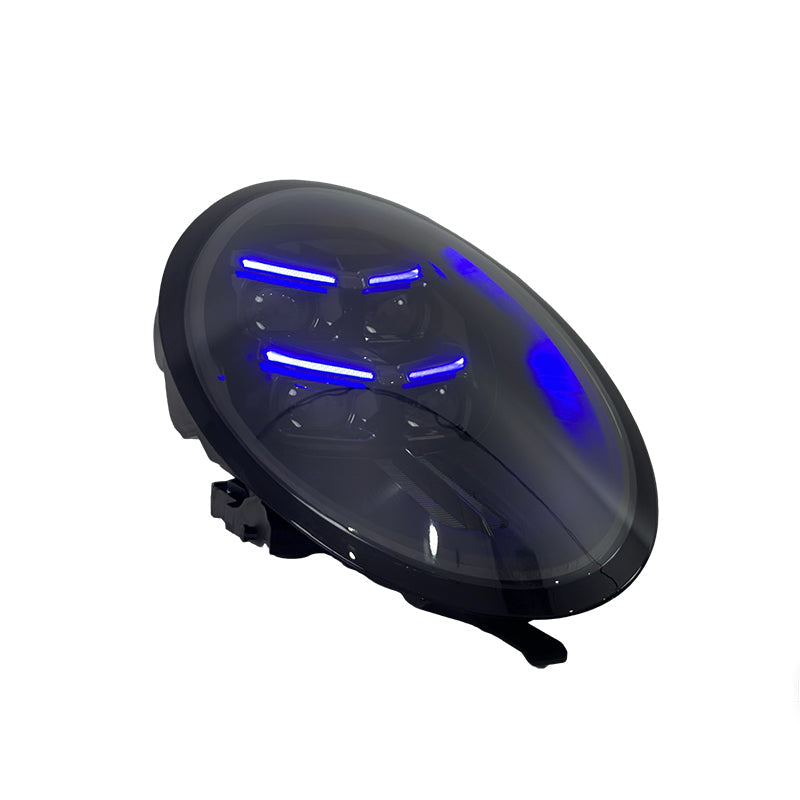 Matrix-Style Smoked LED Headlights for Porsche 911 (991) 2013-2018