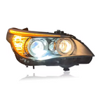 LED Headlights Assembly for BMW 5 Series E60 (2003–2010)