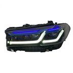 Dual Color LED Headlights Assembly for BMW 5 Series G30 G38 (2018–2020)