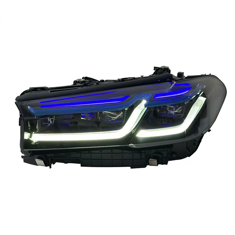 Dual Color LED Headlights Assembly for BMW 5 Series G30 G38 (2018–2020)