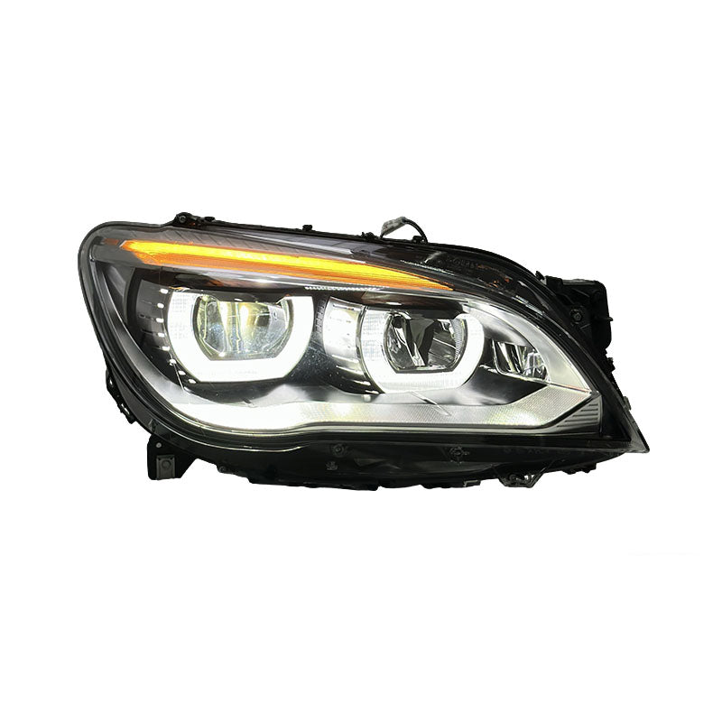 Angel Eyes Style LED Headlights Assembly for BMW 7 Series F02 (2009–2015)