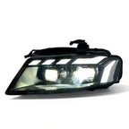 LED Headlights Assembly for Audi A4 B8 (2008–2012) | RS Style Upgrade | LED Daytime Running Lights | Plug & Play