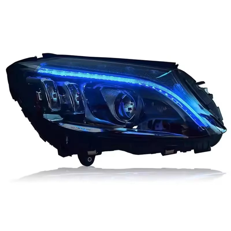 Laser Style LED Headlights Assembly for Mercedes Benz C-Class W205 (2015–2018)