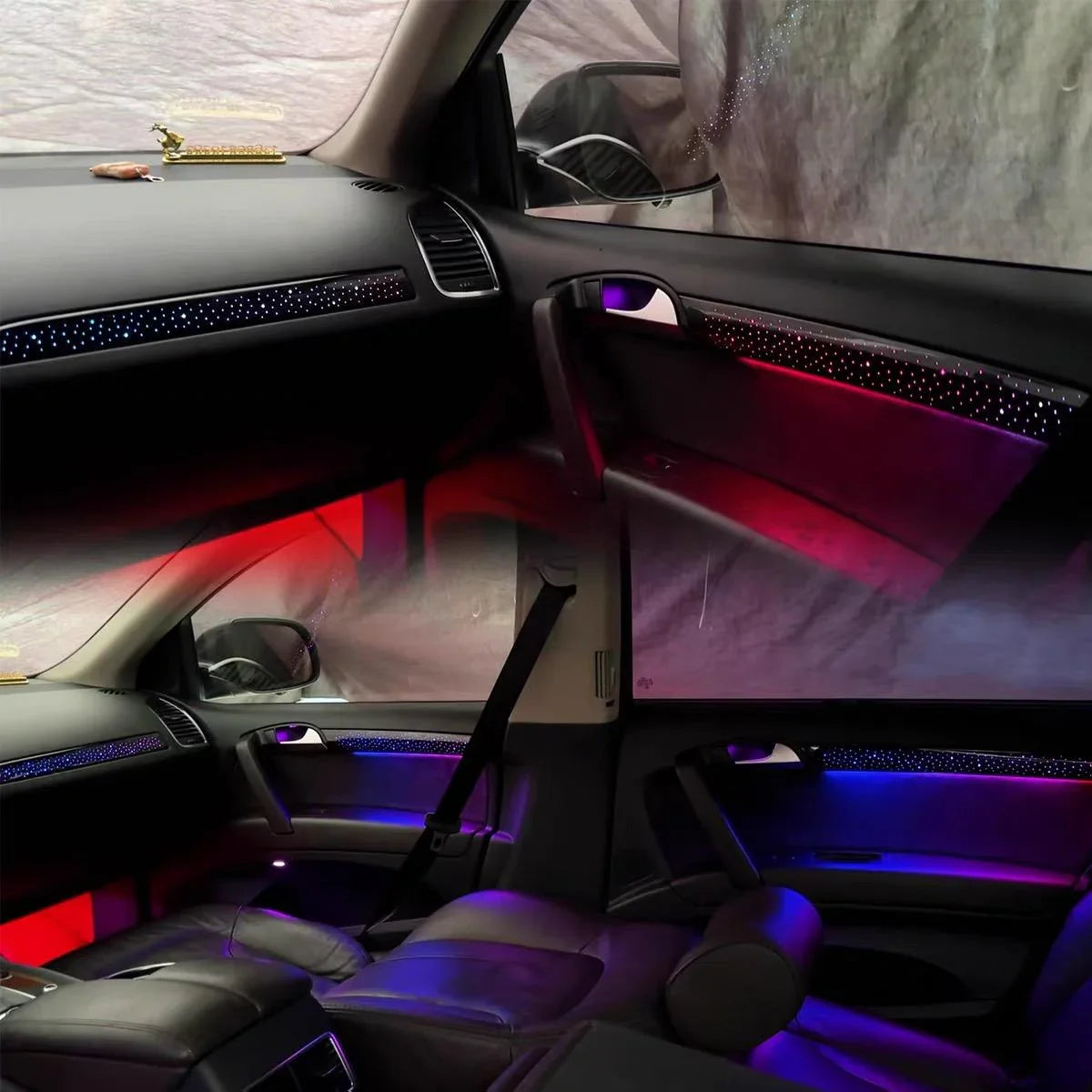 Audi Q7 Interior 64-Color Symphony LED Ambient Light Kit 2006 - 2015