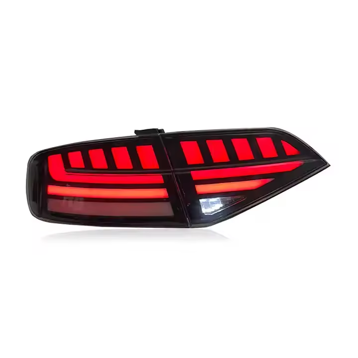 Audi A4 LED Laser Style Tail Lights Rear Lamp Assembly 2009-2012