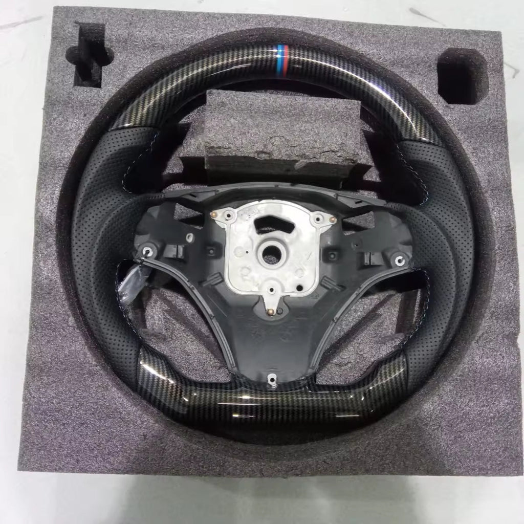 Hydro-Dip Carbon Steering Wheel for BMW E90/E92/E93 M3 2006-2013