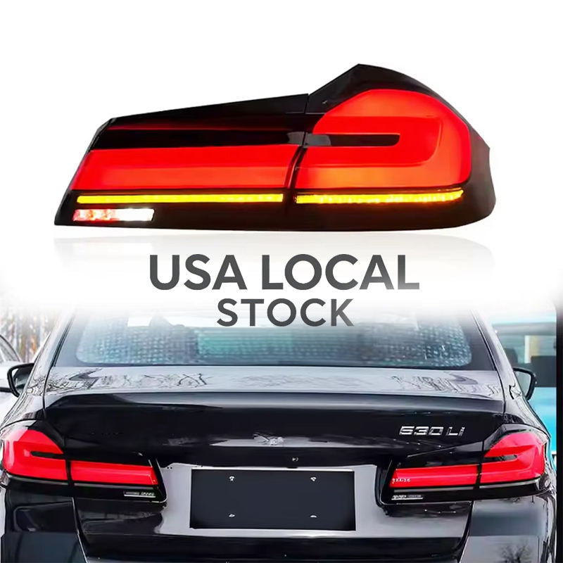 Full LED LCI Style Taillights for BMW 5 Series G30/G38 & M5 F90 2018-2023