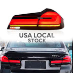 Full LED LCI Style Taillights for BMW 5 Series G30/G38 & M5 F90 2018-2023