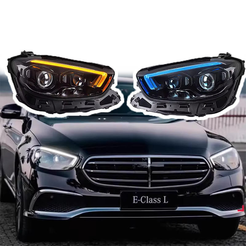 AMG-Style Laser LED Headlights for Mercedes-Benz E-Class W213 2016–2021 Plug-and-Play