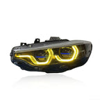 V3 IKON Tri-Color LED Headlights for BMW F32/F36/F80/F82 M3 & M4 2014-2020
