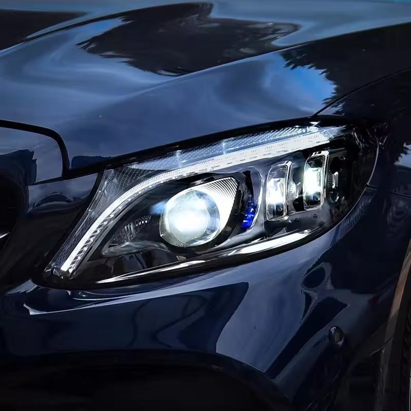 LED Headlights Assembly for Mercedes Benz C-Class W205 (2015–2018)