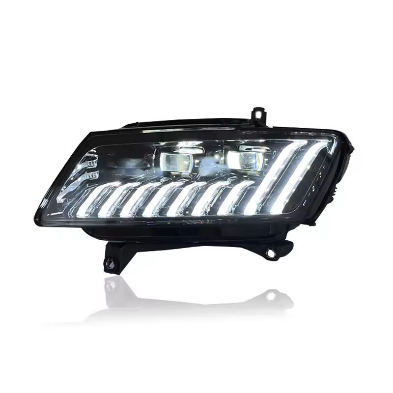 LED Headlights for Audi Q5 2008–2018 Start Animation Plug-and-Play Assembly