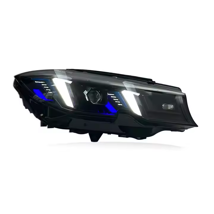 Dual Color Snake Eyes LED Headlights Assembly for BMW 3 Series G20 G28 (2019–2022)