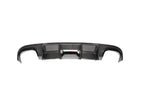 Audi A4 B8 S-Line / S4 Sedan Carbon Fiber Rear Bumper Lip With Brake Light 2008 - 2012