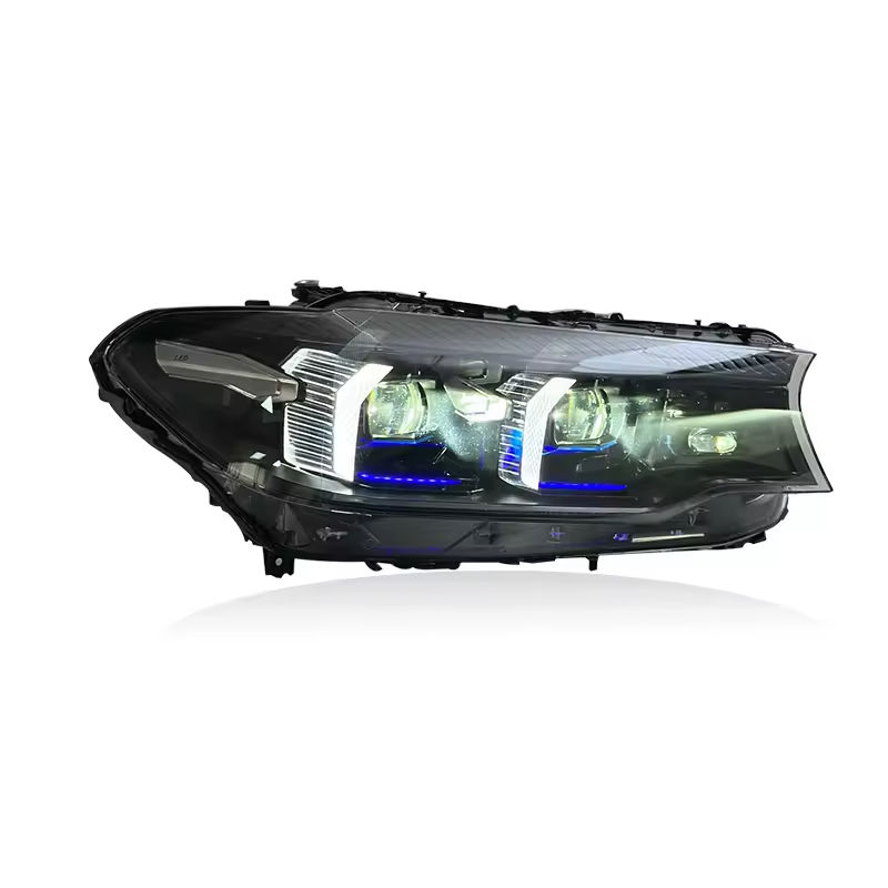 Dual Color LED Headlights Assembly for BMW 5 Series G30 G38 (2018–2020)