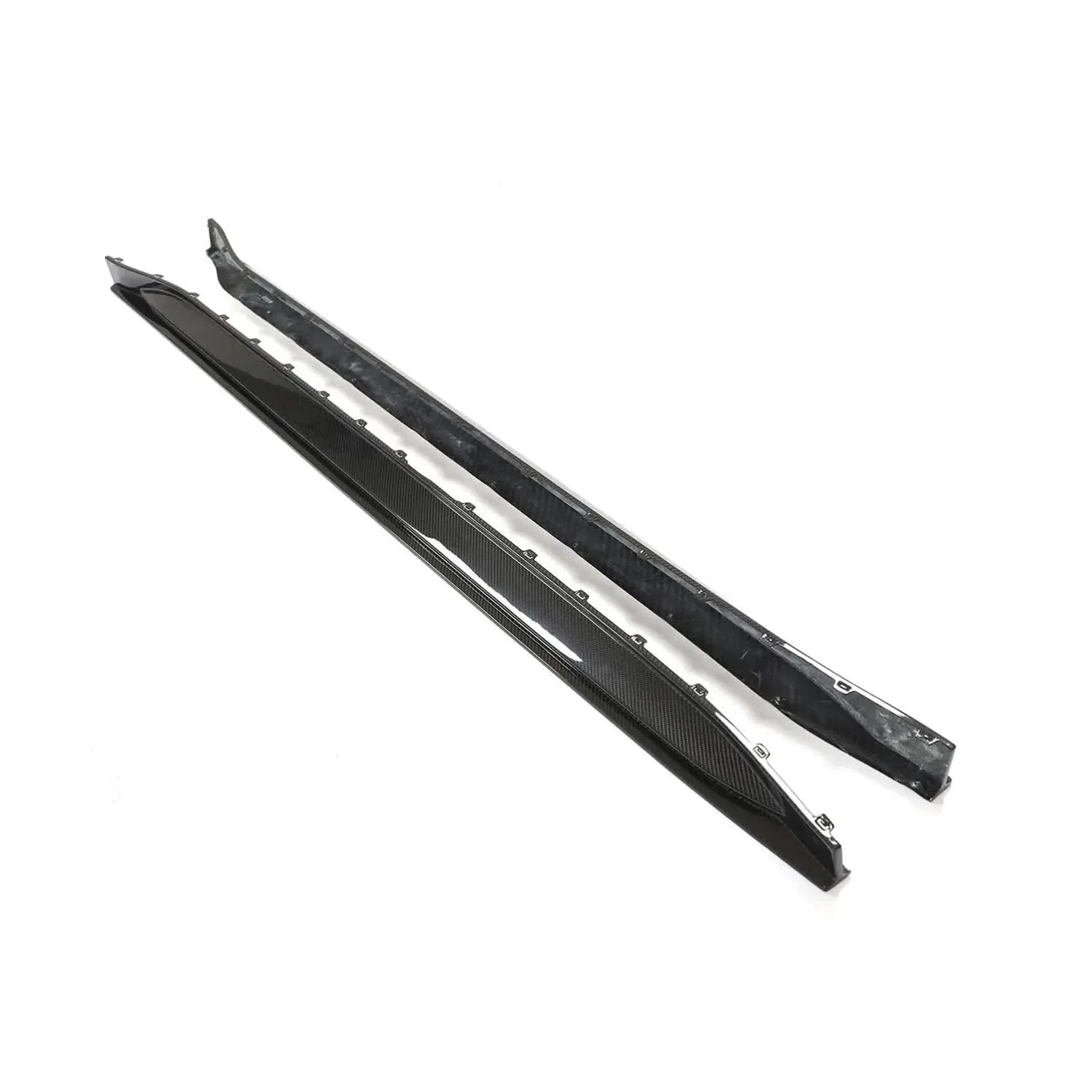 Dry Carbon Fiber Side Skirt Extensions – BMW G80 M3 Competition (2021+)