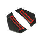 Audi R8 V10 Coupe 4S Gen 2 Facelift Prepreg Dry Carbon Fiber Rear Bumper Fins Canards 2019 - 2023