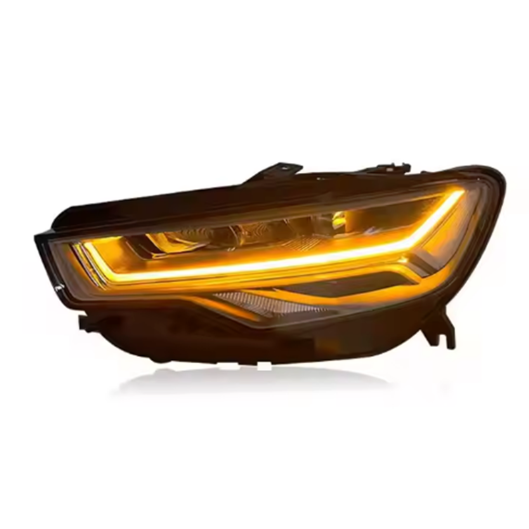 Full LED Headlights for Audi A6L 2012-2018 Plug-and-Play Headlight Assembly