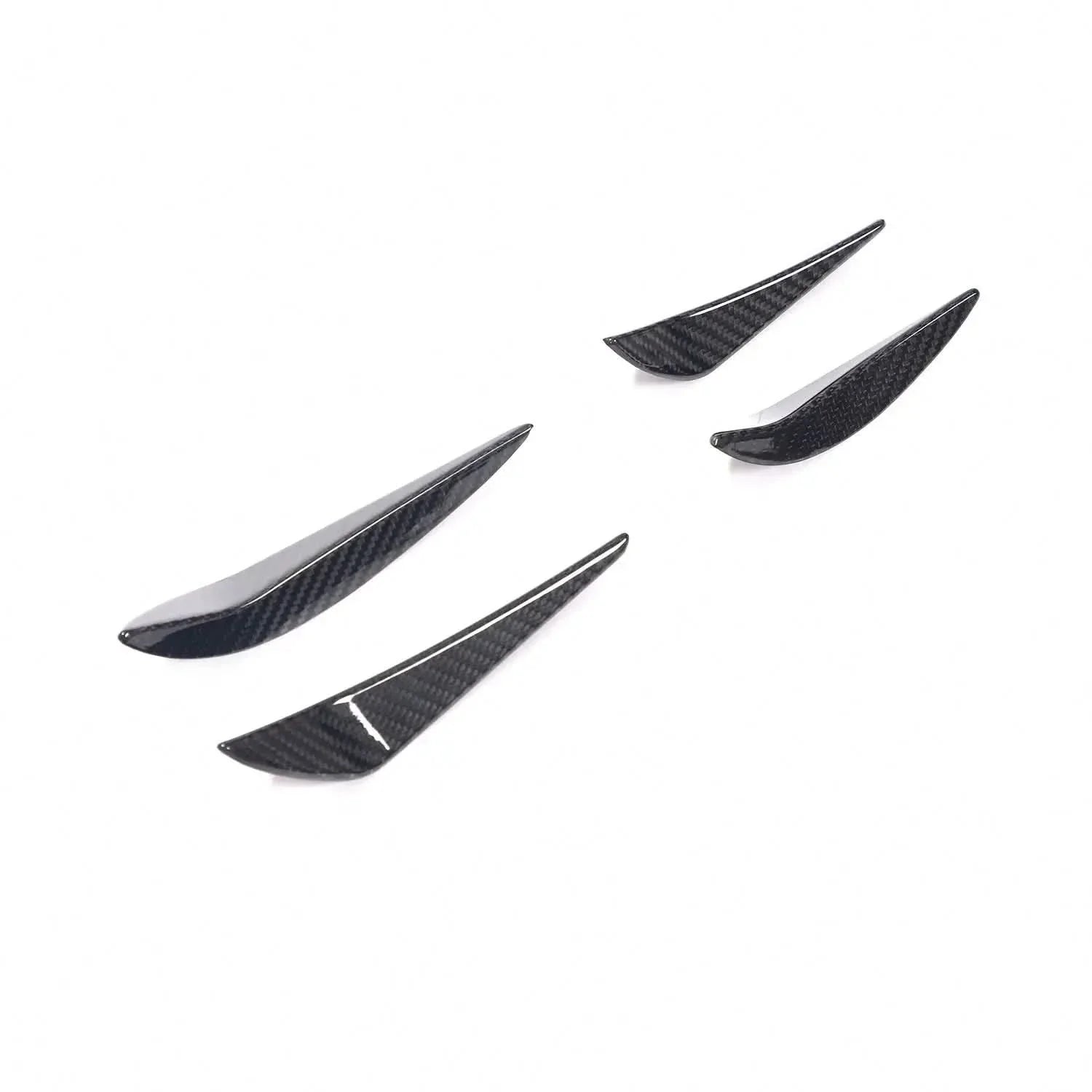 Carbon Fiber Front Bumper Canards (3-Piece Set) – BMW G80 M3 & G82 M4 Coupe (2021–Present)