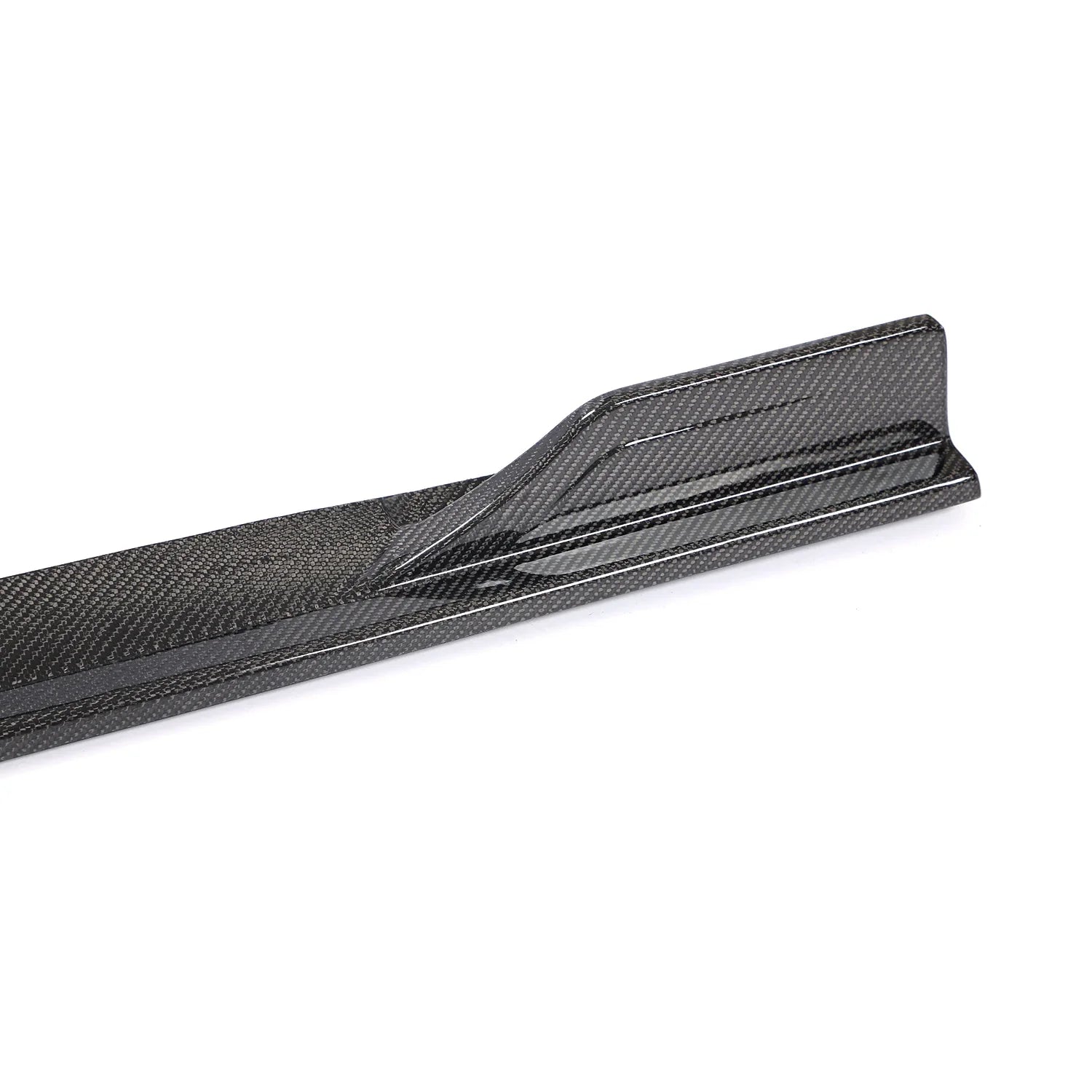 Audi A5 S-Line / S5 B9 Sportback 4-Door Carbon Fiber Side Skirt Extensions 2017 - 2019