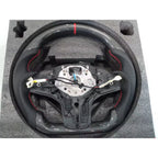 Real Carbon Fiber Heated M Sport Steering Wheel for BMW G Series M5, M8, X3M, X5, X6 & X7