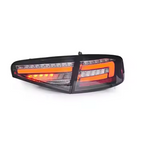 LED Tail Lights for Audi A4 2013-2016 with Dynamic Turn Signals