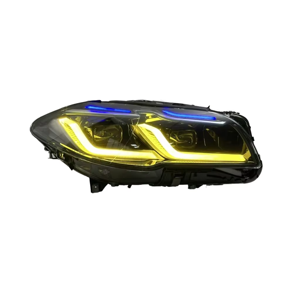Dual-Color LED Headlights for BMW 5 Series F10/F18 2011-2017