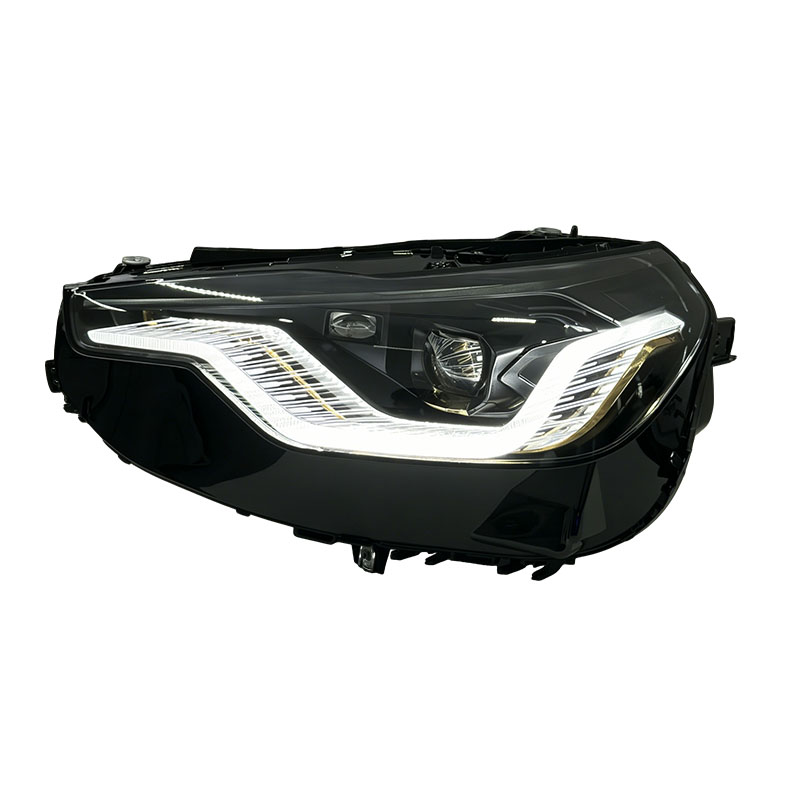 V2 Golden Smoked Dual Color LED Headlights Assembly for BMW 2 Series G42 (2022–2026)