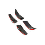 Carbon Fiber Front Bumper Canards Fins & Splitter Aprons for BMW G80 M3 G82 G83 M4 2021-2023