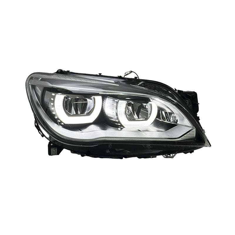Angel Eyes Style LED Headlights Assembly for BMW 7 Series F02 (2009–2015)