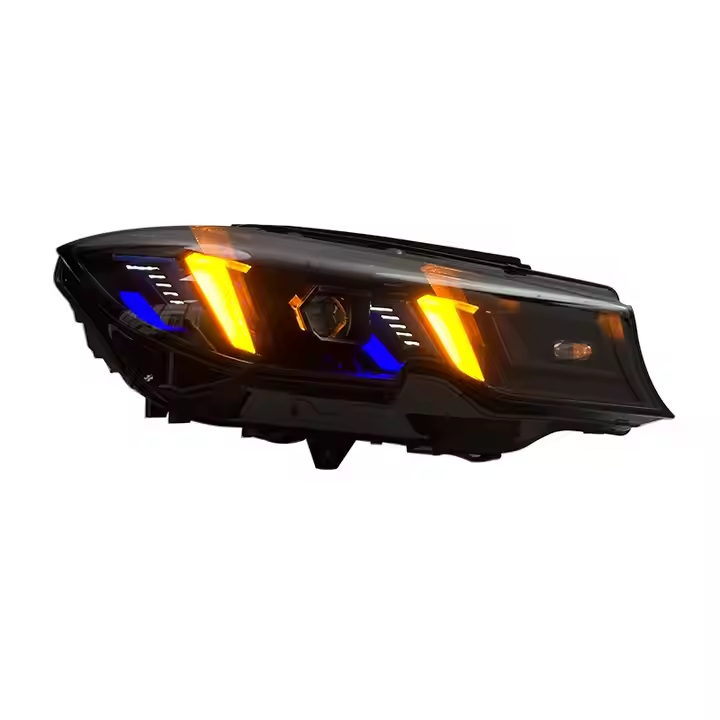 Dual Color Snake Eyes LED Headlights Assembly for BMW 3 Series G20 G28 (2019–2022)
