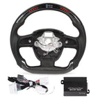 LED Carbon Fiber Steering Wheel for Audi A4 / A5 2008-2012