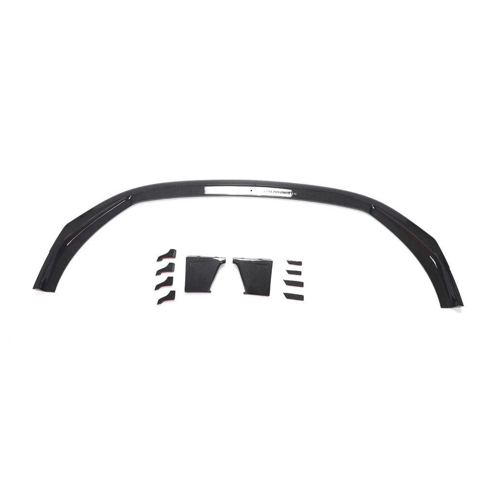 Audi RS4 B9 Front Lip – Prepreg Dry Carbon Fiber Center Splitter (2019)