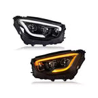 LED Headlights for Mercedes-Benz GLC W253 2016-2022 Plug-and-Play Headlight Assembly