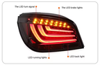 GTS Style LED Tail Lights for BMW 5 Series E60 2003-2010