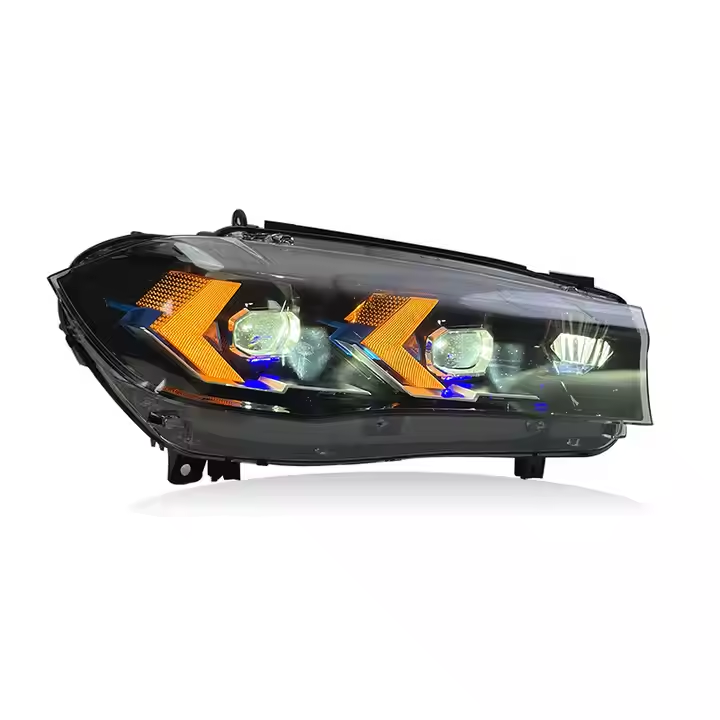 Snake Eyes Style LED Headlights Assembly for BMW X5 F15 (2013–2019)
