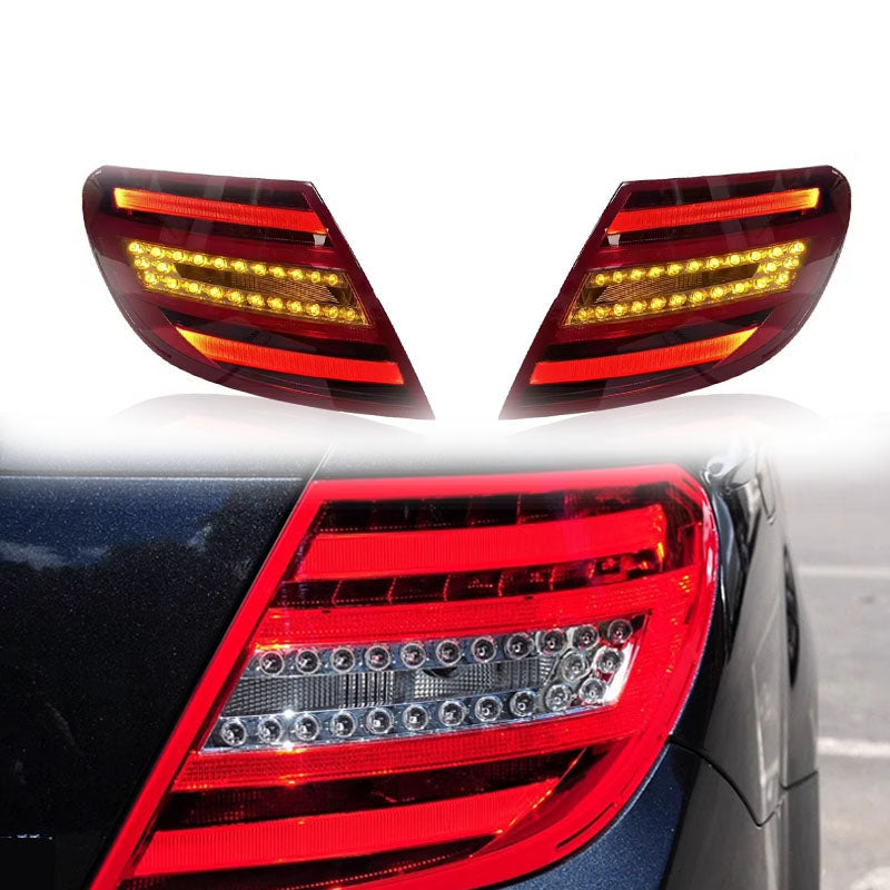 Full LED Taillights for Mercedes-Benz C-Class W204 2007-2014