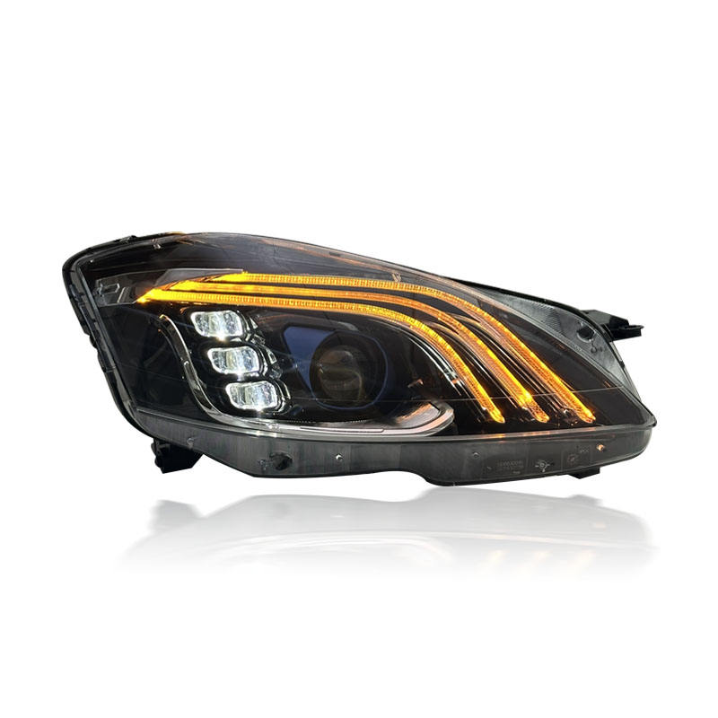 Maybach-Style LED Headlights for Mercedes-Benz S-Class W221 2006-2012