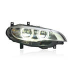 Dual Color Angel Eyes LED Headlights Assembly for BMW X5 E70 (2008–2013)