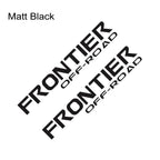 Trunk Bed Side Graphic Decal for Nissan Frontier | 2-Piece Pickup Vinyl Sticker